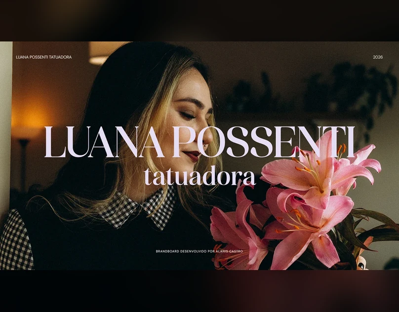 LUANA POSSENTI | BRAND DESIGN — projeto de Alanis Castro